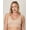Tropical Sands Heather, variant on Cotton Collection Wireless Bra White 3XL