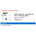 thumbnail image 2 of Electric Fuel Pump - Compatible with 1995 - 1998 Nissan 200SX 1996 1997, 2 of 2