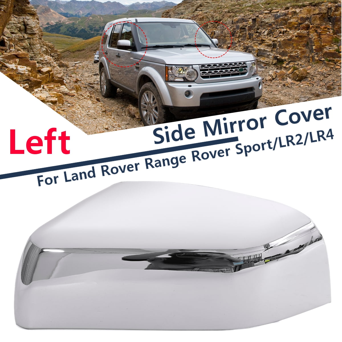 range rover mirror cover
