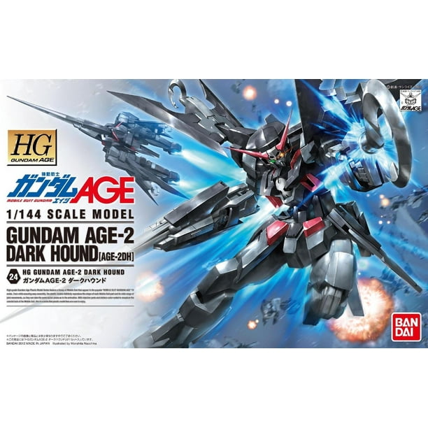 Bandai Hobby Gundam Age Age 2 Dark Hound 1 144 Hg Model Kit Walmart Com