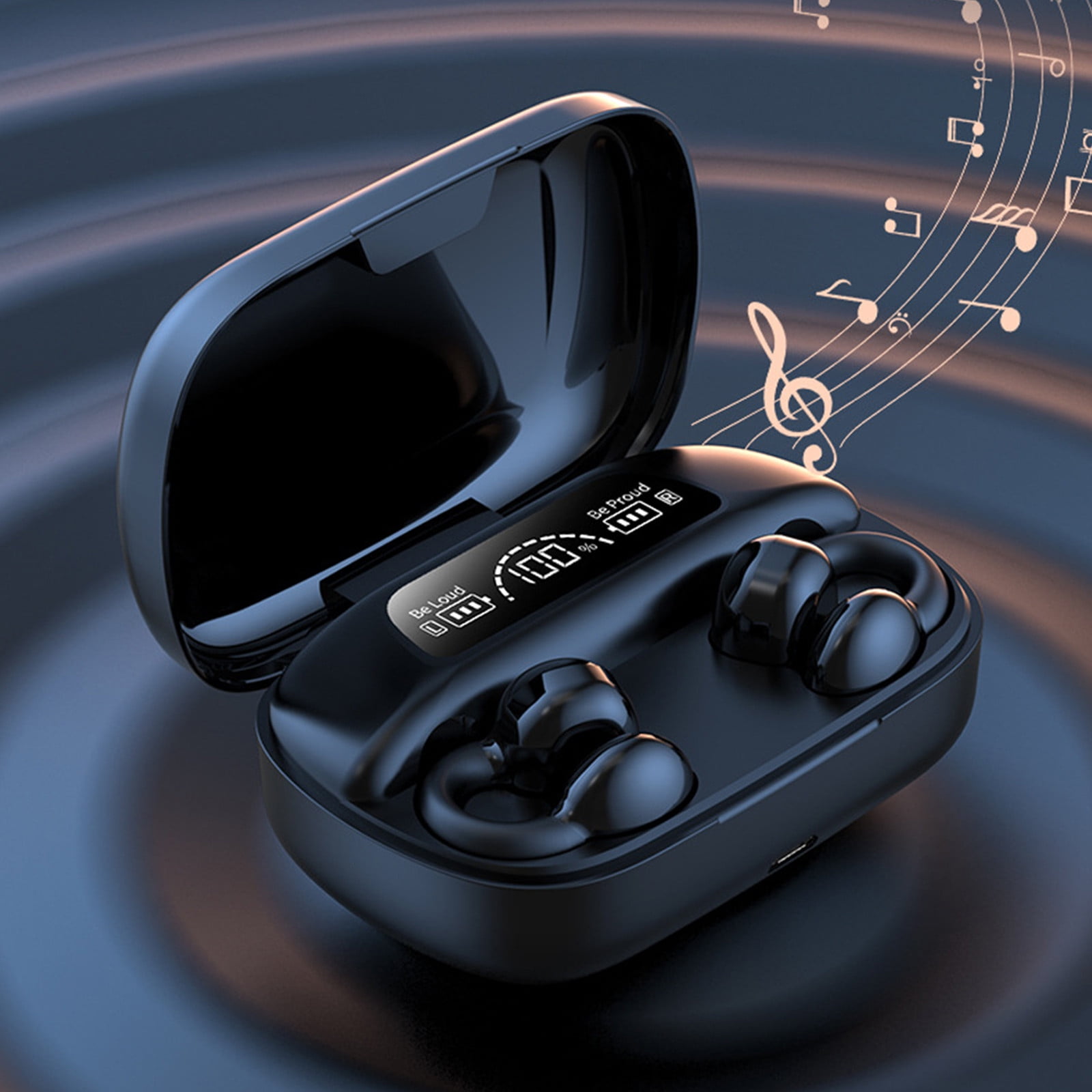 Cute Wireless Earbuds Bluetooth 5.3 with Charging Case HD Mic 24H Battery Touch Control Animal Shape for Kids Teens Adults by PALIFEUR