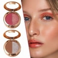 thumbnail image 4 of SIfdSeng Two Color Light Eye Shadow Waterproof Pearly Flash Powder Sequins Pumpkin Earth Small Portable Gradient Fluorescent Cosmetic Eye Brightener Red Eyeshadow Glitter, 4 of 6