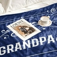thumbnail image 3 of Gifts for Grandpa from Grandchildren Birthday Gift for Grandfather Blanket Unique Fathers'' Day Christmas Thanksgiving for Papa Best Grandpa Gifts Idea Papa Gifts Blanket 50X60, 3 of 6
