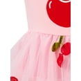 thumbnail image 5 of Tulle Dress for Girls Cherry Dresses Toddler Cotton Sundress 2-3 Years/969, 5 of 6