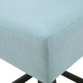 thumbnail image 4 of Tabourets de bar Lora en Tissu Bleu clair (Set de 2), 4 of 4