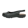 thumbnail image 3 of PEERAGE June Women Extra Wide Width Leather Slingback Clog, 3 of 7