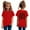 Red, variant on Child 10th Birthday Girl Shirt Double Digits Kids T Shirt Cute Ten Year Old Party Tee for Girls Celebration Top(White,9-10 Years)