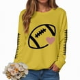thumbnail image 4 of Godom Sweatshirts for Women Crewneck Casual Graphic Long Sleeve Shirts Tunic Tops oversized sweatshirt for womens, 4 of 6