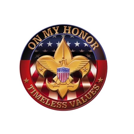American Eagle Scout Or Boy Scout Edible Icing Image Cake Topper