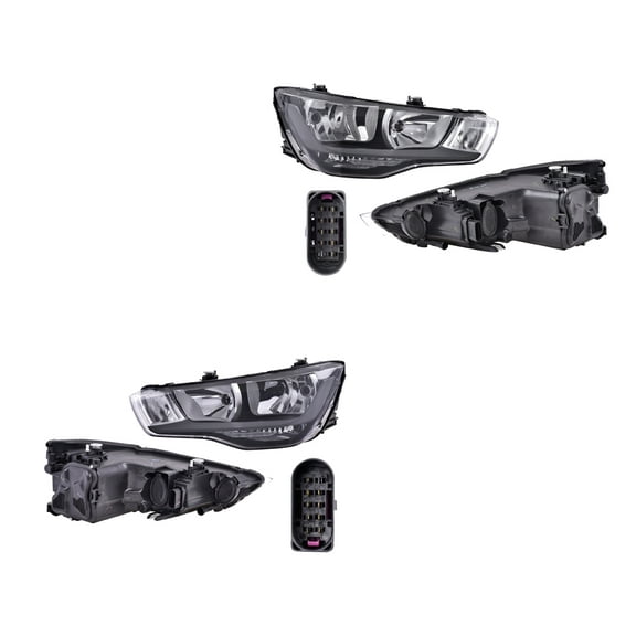 Par de FAROS A1 2011 al 2015 AUDI DEPO .