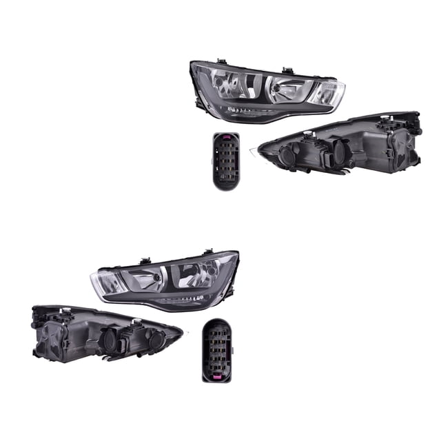 Par de FAROS A1 2011 al 2015 AUDI DEPO .