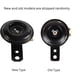 thumbnail image 5 of Motorcycle Horn,12v 105db Super Loud Scooter Moped Dirt Bike Go Karts Vespas Atv Motorcycle Air Car Horn 65mm A24 Black1pcs), 5 of 5