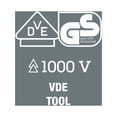 thumbnail image 2 of Wera 004965 3/8" x 166 mm VDE Zyklop Extension, 2 of 5
