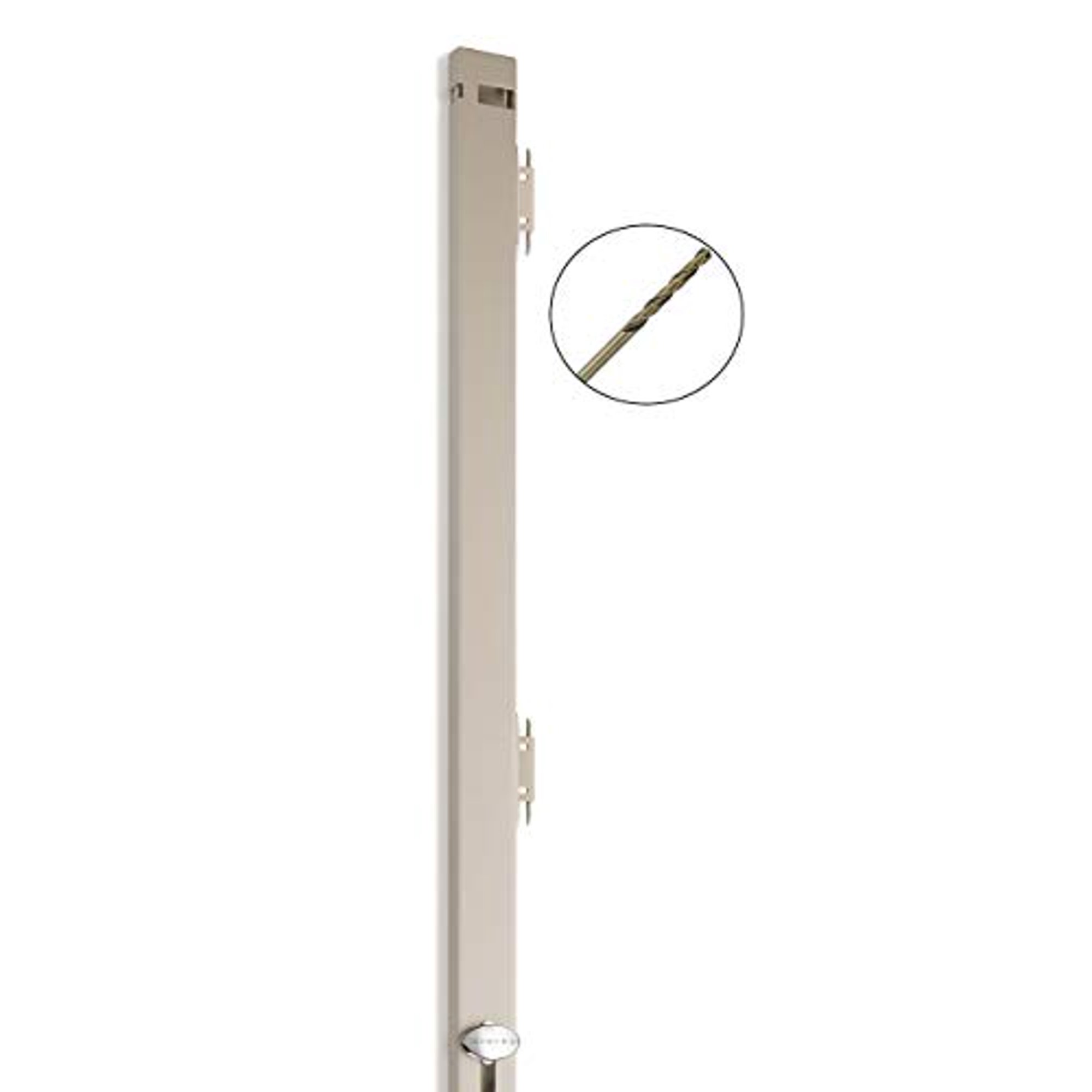 File Cabinet Locking Bar With Drill Bit Beige 46 Long For Use On A 4 Drawer File Cabinet Walmart Canada