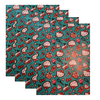 Hello Kitty Holiday Baking Themed Wrapping Paper Made from Premium Paper for Kids Girls Teens Birthday Christmas Halloween Hanukkah Baby Showers Holiday Gift Cover(4 Rolls-80sq ft)