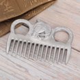 thumbnail image 1 of Zerodis Horse Comb Portable Metal Livestock Deshedding Grooming Tool For Removing Matted Fur, Knots & Tangles, 1 of 8