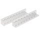 thumbnail image 1 of 2 piezas de accesorios para robots con vigas de aluminio tipo L de 8 agujeros 12 x 12 x 72 mm 310300080072, 1 of 9