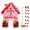 12, variant on Yihuala Gingerbreads Golf Game Set with 6 Soft Balls 2 Candy Cane Putter Wooden Targets Festival Theme Golf Toy Valentine