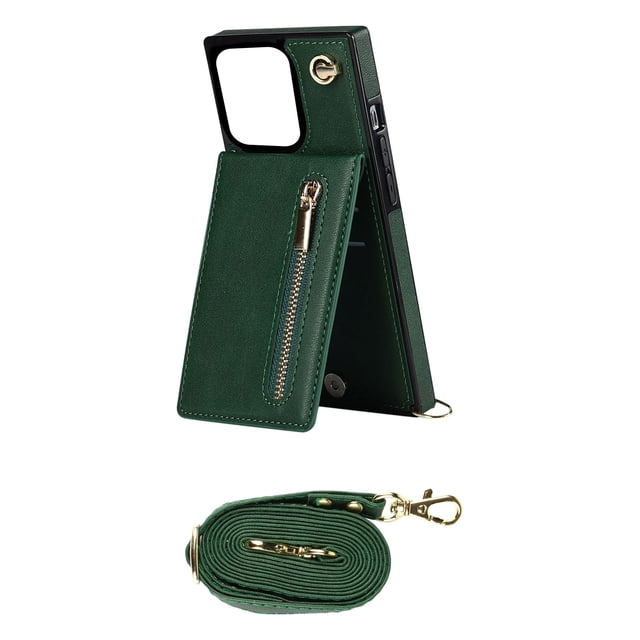 Estuche Tipo Cartera Xihbxyly para Tarjetas de crédito y Móvil Tipo Mensajero