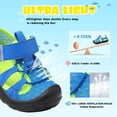 thumbnail image 3 of Barerun Toddler Boys Girls Water Shoes Breathable Qucik Dry Sport Beach Sandals, 3 of 7