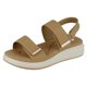 thumbnail image 1 of Sandalias de piso Steps en Piel vegana – Café, 1 of 2