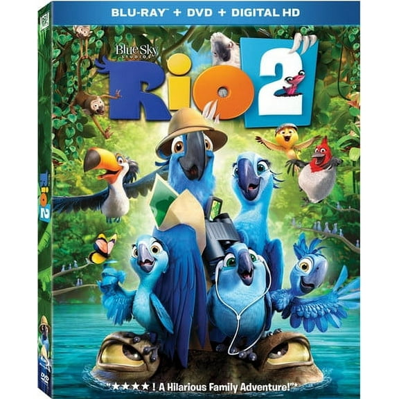 20th Century Studios, Rio 2 (Blu-ray, Digital Copy) [2014]