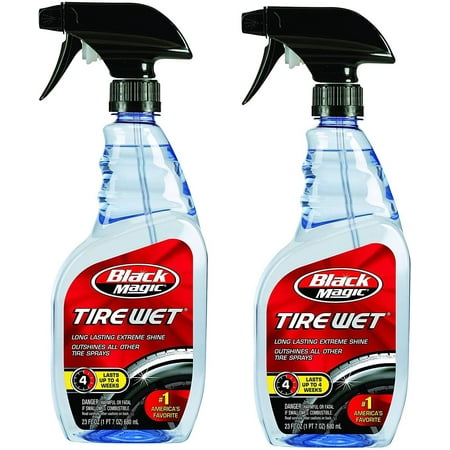 Black Magic BM23 Tire Wet, 23 oz. - 2 Pack