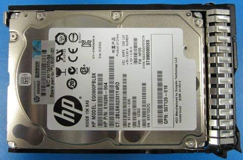 Disco Servidor 652589-B21 653971-001 Disco Duro HP 900GB SAS 10K - Para Servidores Y Almacenamiento Profesional Hp 900gb Sas 10k Rpm 2.5 Servidor 652589-b21 653971-001