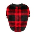 thumbnail image 5 of Small Dog Sweater Fleece Dog plaid Winter Warm Puppy Clothes for Dog Outfits Clothing, 5 of 8