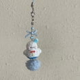 thumbnail image 3 of Winter Snowman Phone Lanyard Handmade Resin Keyring Decorative Gift For Friend, 3 of 13