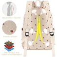 thumbnail image 5 of Resicozy Backpack for Girls Fashion Corduroy Laptop Bookbag Cute Strawberry Printed Back Pack for Travel 2026 Khaki, 5 of 8