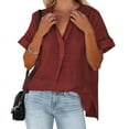thumbnail image 1 of Nouvelle Chemise d'Été à Manches Courtes Fine pour Femmes, 1 of 4