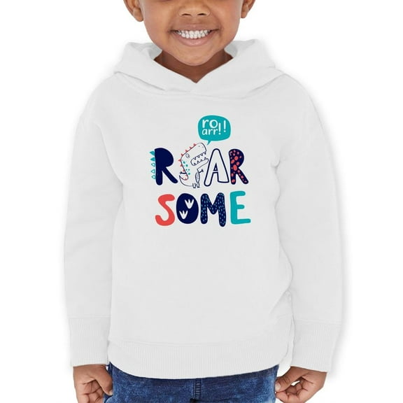 Kiddie Roarsome Dino Lettering Hoodie Toddler -Image by Shutterstock, 4 Toddler