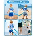 thumbnail image 3 of Toddler Leash for Walking, Baby Leashes for Toddlers 4-in-1, Kid Harness with Leash, Child Safety Leash Anti Lost Wrist Link (Whale), 3 of 7