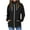 Black#R, variant on Hoodie Zipper Sweatshirts for Women Casual Color Block Turtleneck Drawstring Coat Top Outdoor Clothes Jacket Outerwear Blue L