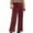 Wine, variant on cfhntfmh Women's Corduroy Pants Wide Leg High Waisted Fall Business Casual Loose Trendy Trousers with Pockets Fall Outfits
