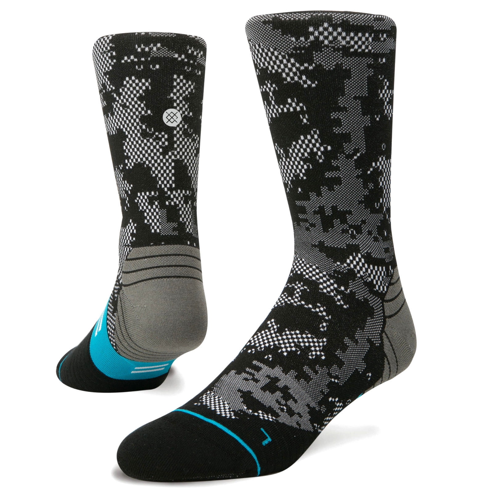 Stance Stance Men's Fusion Run Zing Running Crew Socks Large (912