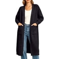 thumbnail image 2 of AGWOLF Womens Long Cardigan Sweaters Plus Size Open Front Oversized Duster with Pocket Fall Winter Knit Cardigans Chunky Coats XXXXXL, 2 of 6