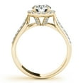 thumbnail image 3 of Mauli Jewels 1.55 Carat Tanzanite and Diamond Engagement Ring for Women, Unique Design 14K Rose Gold Gemstone Wedding Jewelry Gift, 3 of 5