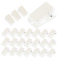 thumbnail image 4 of HEANUJJ Transparent Spring Clip for Daily Use Self Adhesive Plastic and Iron Clips Ideal for ID Cards Badges Small Applications 25Pcs, 4 of 8