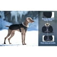 thumbnail image 7 of UOSIA Dog Winter Coat, Waterproof Fleece Lined Jacket Windproof Dog Puffer Coat, 7 of 7