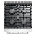 thumbnail image 4 of 24 in. 3.73 cu. ft. Gas Range, 4 Sealed Burners, Convection Oven, Stainless Steel, Matte Black Handle Knob Kit, 4 of 8
