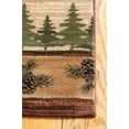 thumbnail image 5 of United Weavers Rustic Forest Causey Beige Hand-Carved Area Rug or Runner, 5 of 9