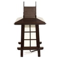 thumbnail image 2 of Oriental Furniture Lampe Puggi Classique 18" en Brun, 2 of 3
