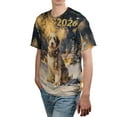 thumbnail image 4 of Old English Sheepdog Happy New Year 2026 with Fireworks on New Year's Eve All Over Print 3D Shirt Unisex Merch Dog Lover - 12022, 4 of 6