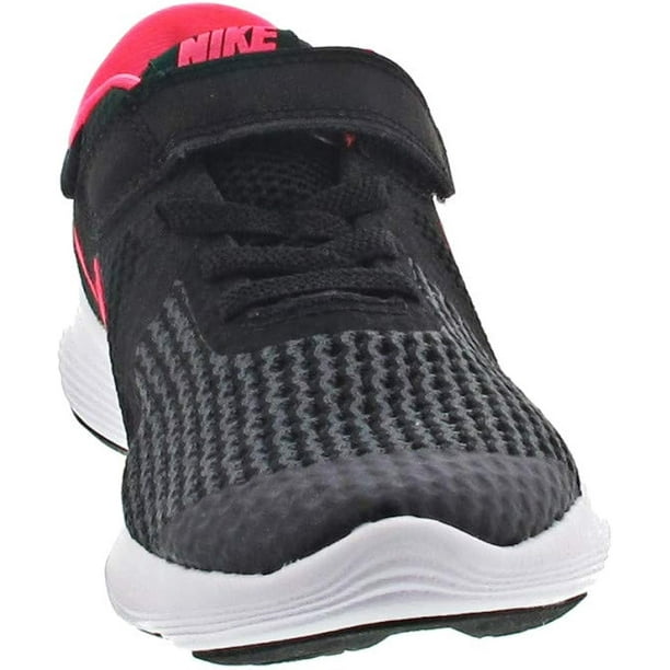 NIKE Revolution 4 TDV Unisex Child shoe size Little Kid 10.5 Casual 943307 004 Black Racer Pink White Walmart Business Supplies