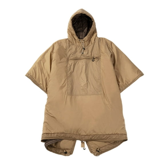 Stadium Blanket Thick Large Hooded Poncho Cloak Cape Watertight Camping Blanket