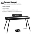 thumbnail image 2 of Piano Bluelander, Teclado Musical con Atril para Partituras, 3 Pedales con Banco, Negro, 2 of 5