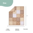 thumbnail image 6 of The Peanutshell Crib Bedding, Pink Elephant Baby Crib Bedding Set and Stuffie Plush Toy, 4-Piece Set, 6 of 7
