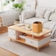 thumbnail image 4 of Mini Papelera de Escritorio | Pequeño cubo de basura de plástico para baño | Contenedor de basura compacto de mesa de 5.7x5.3 pulgadas | Beige Blanco Naranja Verde | Diseño de doble capa | Duradero, 4 of 6
